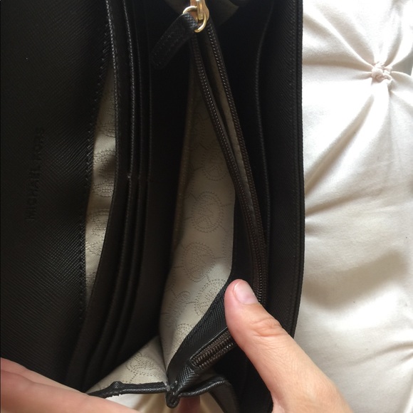 SOLD * Large MK Initial Wallet - Picture 3 of 5